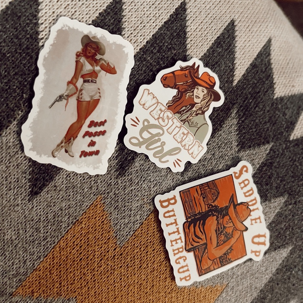 Western stickers